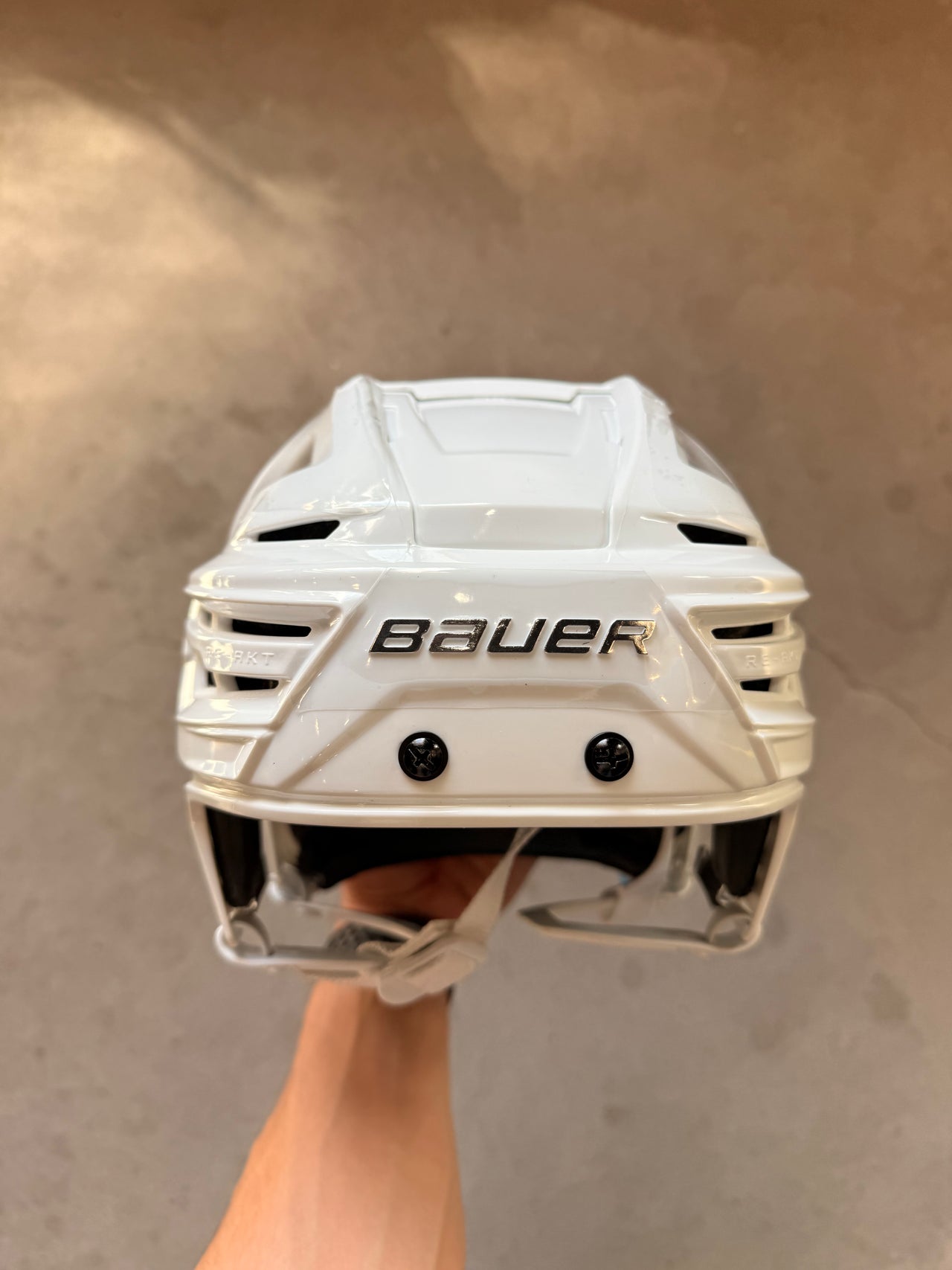 Large Bauer RE-AKT 150 White Seattle Kraken Helmet New