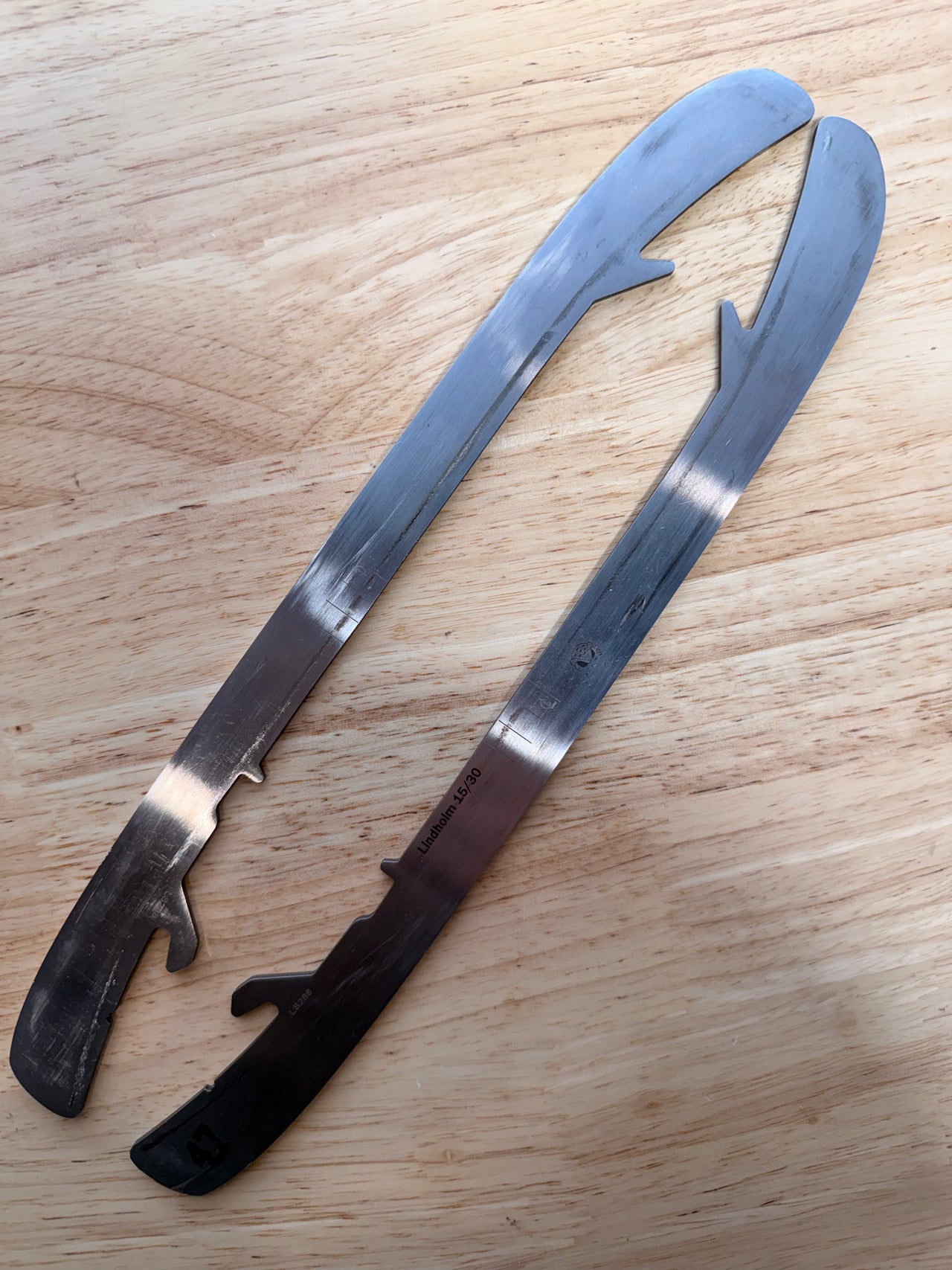 288mm Bauer LS Pulse Stainless Steel Used NHL Pro Stock (Blade/Runner)