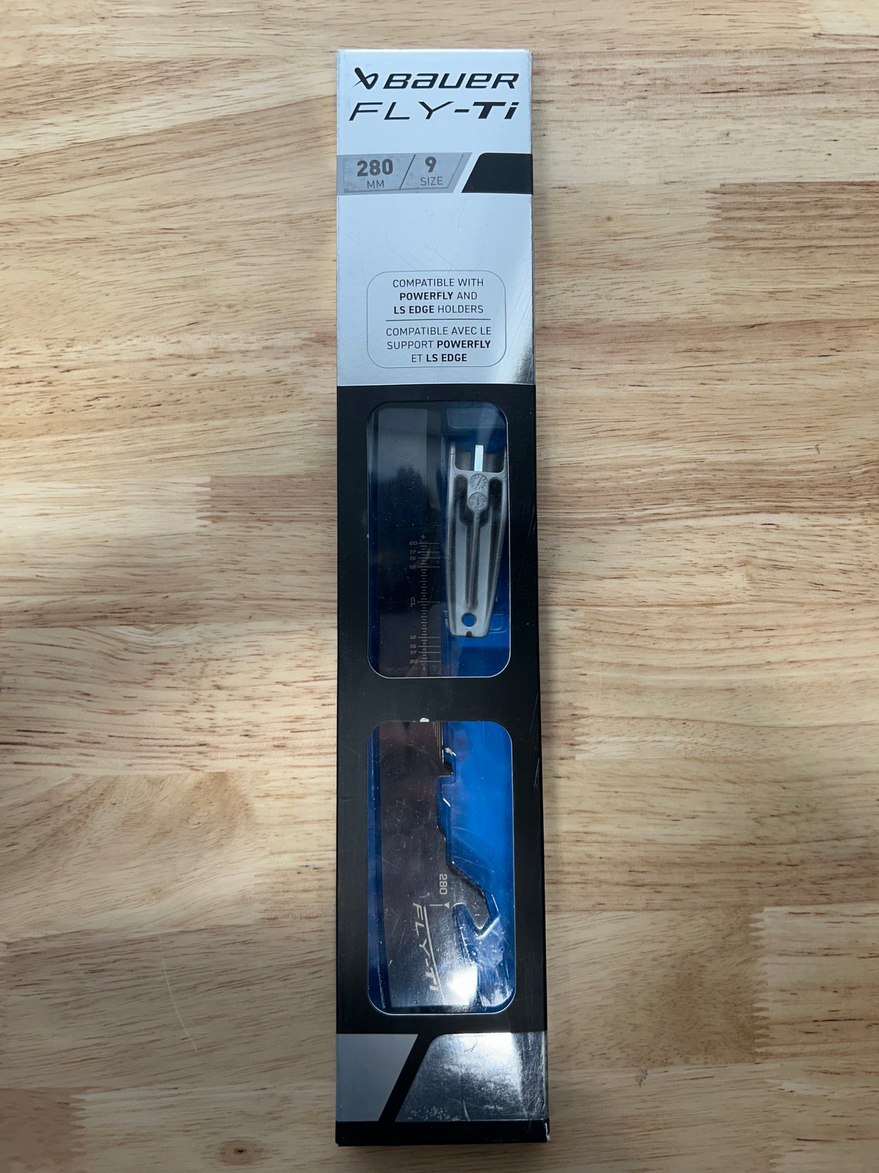 280mm Bauer FLY-TI (New) NHL Pro Stock (Blade/Runner)