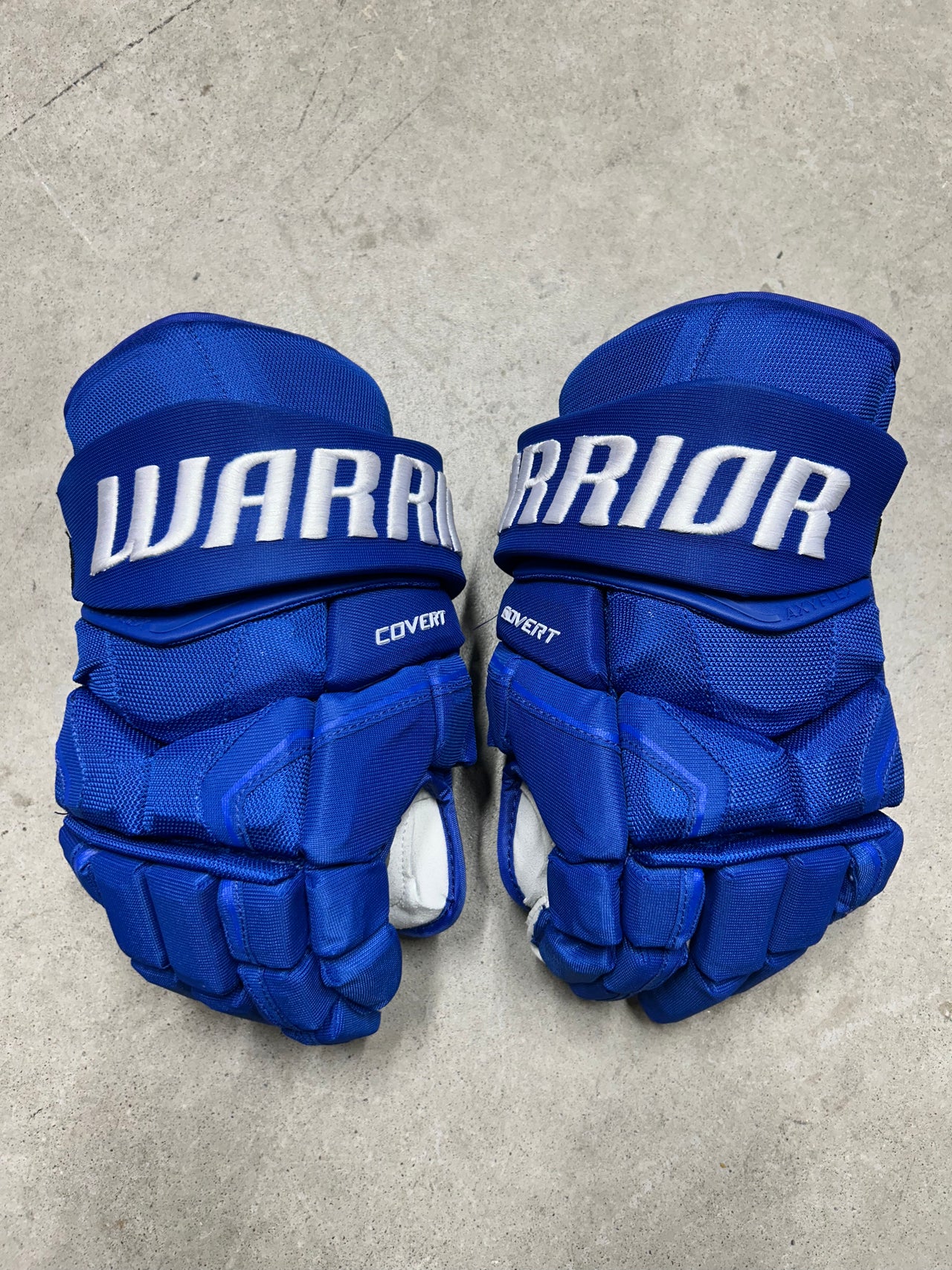 15” Warrior Covert Pro QRE Hockey Gloves (New) NHL Pro Stock