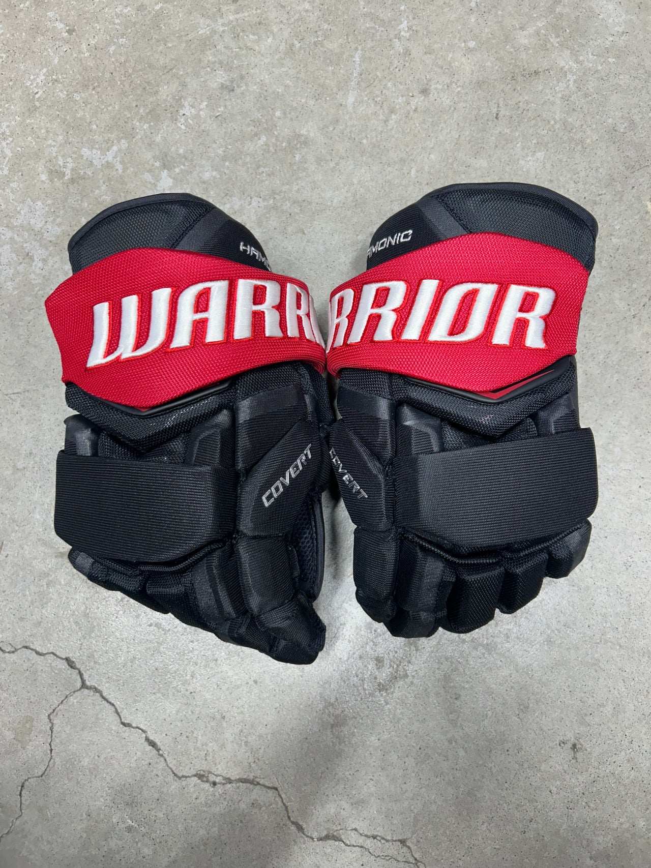 14” Warrior Covert Pro QRL Hockey Gloves (New) Ottawa Senators NHL Prostock