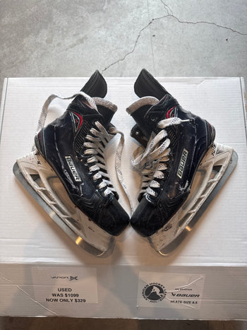Bauer Vapor 1X Skate Size 8.5 Used Regular Width AHL Pro Stock
