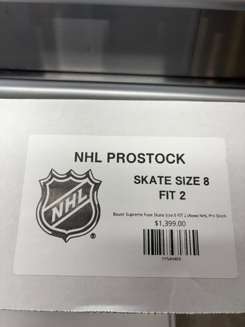 Bauer Supreme Fuse Skate Size 8 FIT 2 (New) NHL Pro Stock