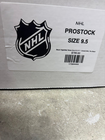 Bauer Hyperlite2 Skate Size 9.5 FIT 1 (Used) NHL Pro Stock
