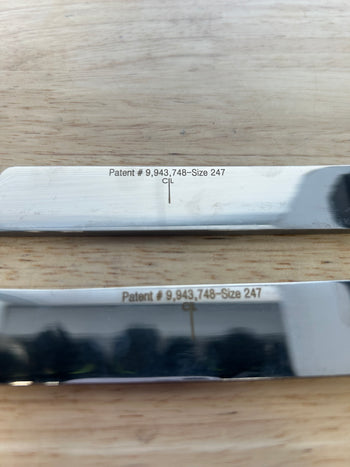 247mm BladeTech (Fits CCM XS) Step Black Steel Equivalent PWHL Pro Stock (New)