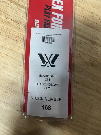 221 mm BladeTech (Fits Bauer Fly Holder) Fly Ti Steel Equivalent PWHL Pro Stock