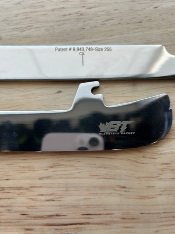 255mm BladeTech (Fits CCM XS) Step Black Steel Equivalent OHL  Pro Stock