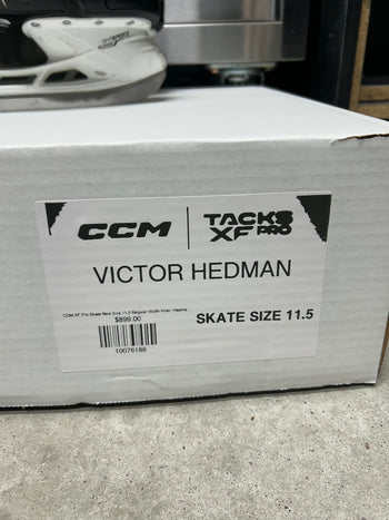 CCM XF Pro Skate New Size 11.5 Regular Width Victor Hedman NHL Pro Stock