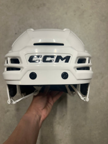 Large CCM Tacks X Tampa Bay Lightning Pro Stock Helmet New