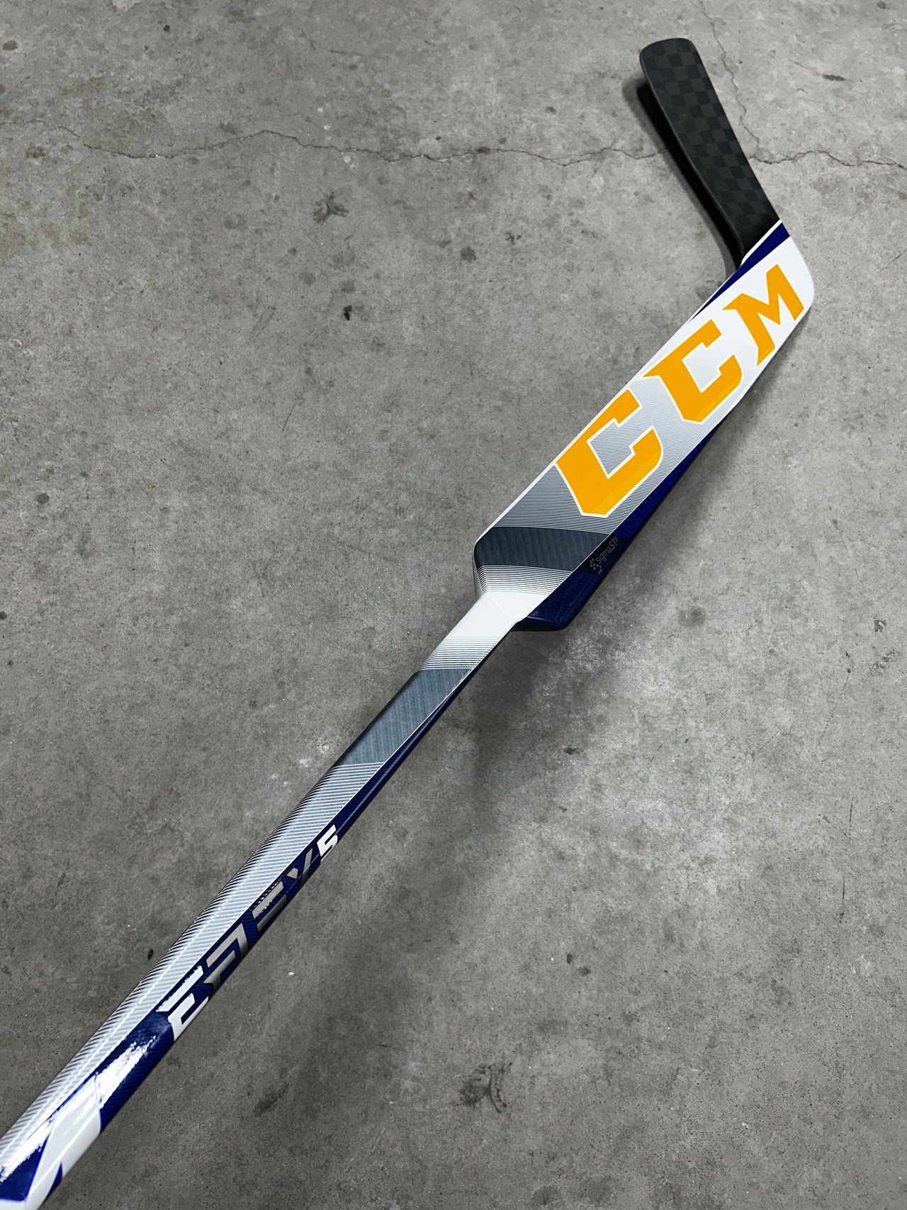 Left Hand 26” CCM EFLEX 5 Prolite Goalie Stick New - Zach Rose - NCAA AUGUSTANA UNV.