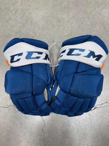 14” CCM Pro Toronto Maple Leafs Hockey Gloves (New)