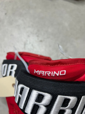 13” Warrior Alpha QX Pro Hockey Gloves (New) New Jersey Devils NHL Prostock