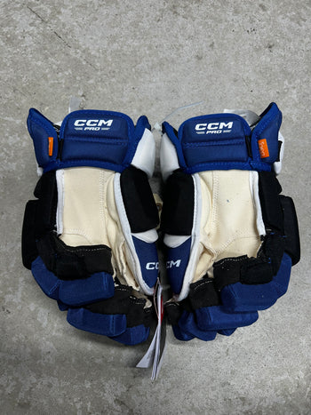 15” CCM HG43PP Tampa Bay Lightning Reverse Retro Gloves Pro Stock New
