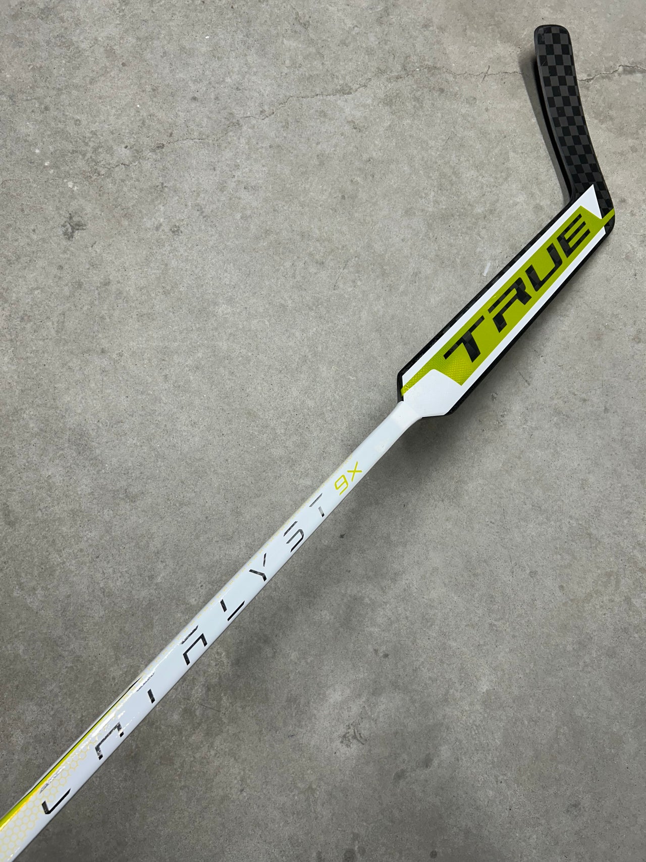 Left Hand 23” True Catalyst 9x Pro Stock NHL Goalie Stick