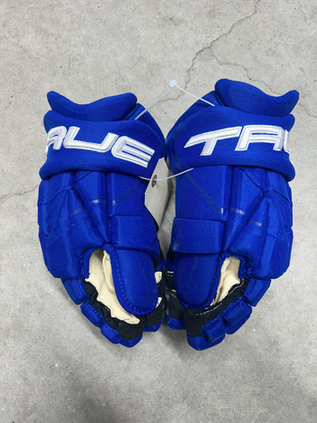 14” True Catalyst 9X Pro Stock Hockey Gloves Vancouver Canucks (New)