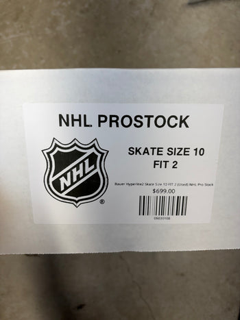Bauer Hyperlite2 Skate Size 10 FIT 2 (Used) NHL Pro Stock