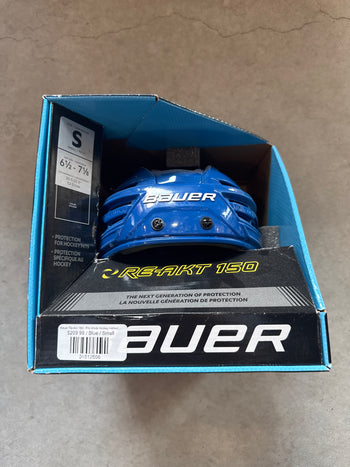 Small Bauer RE-AKT 150 Blue Toronto Maple Leafs Helmet New