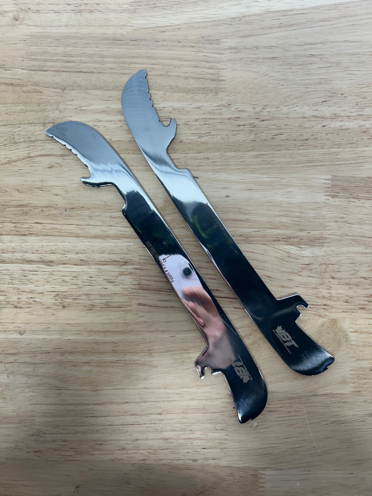 230mm BladeTech (Fits CCM XS) Step Black Steel Equivalent PWHL Pro Stock (New)