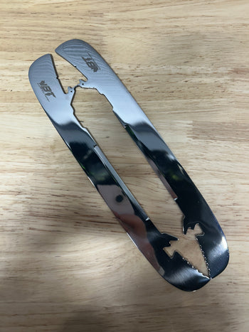 221 mm BladeTech (Fits Bauer Fly Holder) Fly Ti Steel Equivalent PWHL Pro Stock