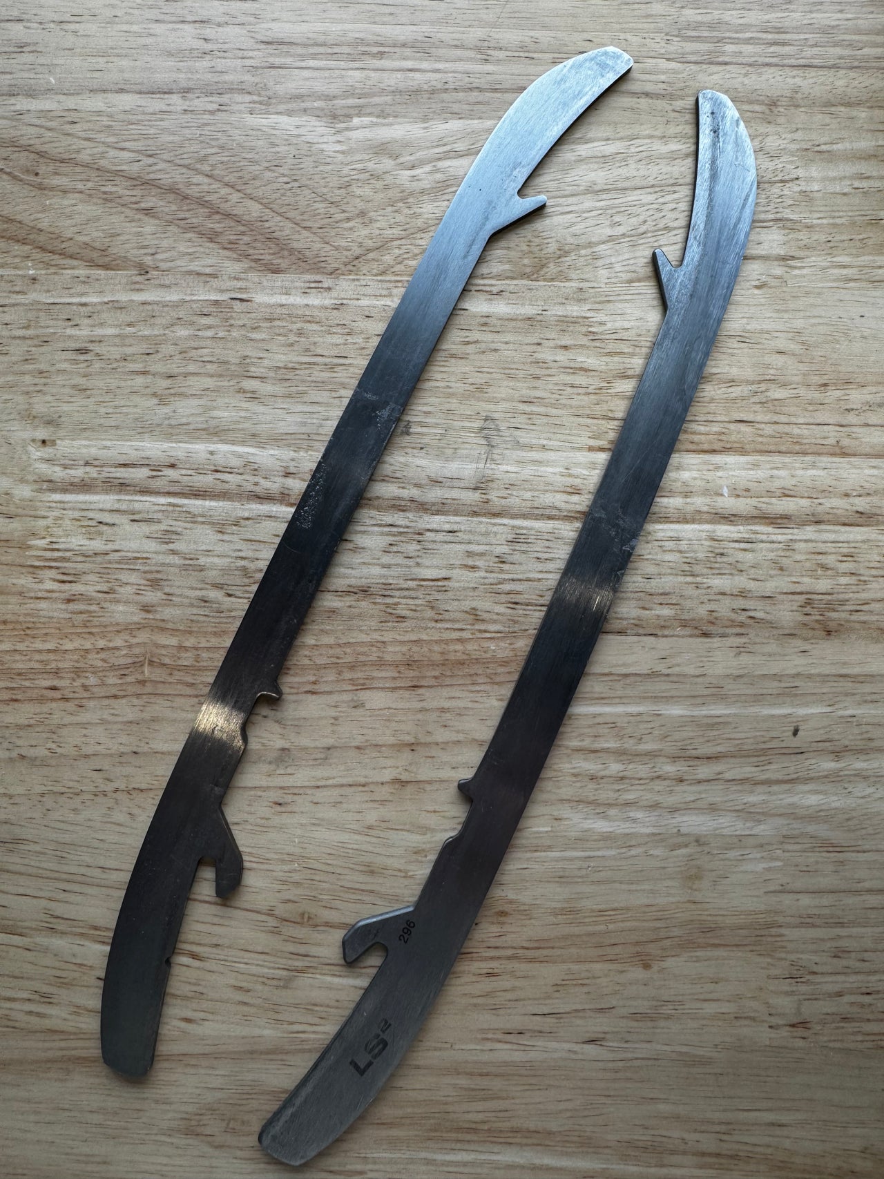 296mm Bauer LS2 NHL Pro Stock Used Steel (Blade/Runner)