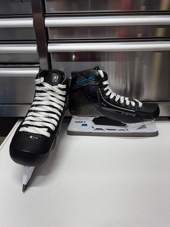 True SVH Two Piece Custom Pro Goalie Skate Size 10 Regular Width (New) NHL Pro Stock