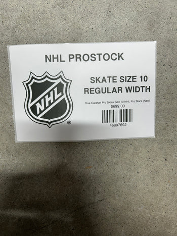 True Catalyst Pro Skate Size 10 NHL Pro Stock (New)