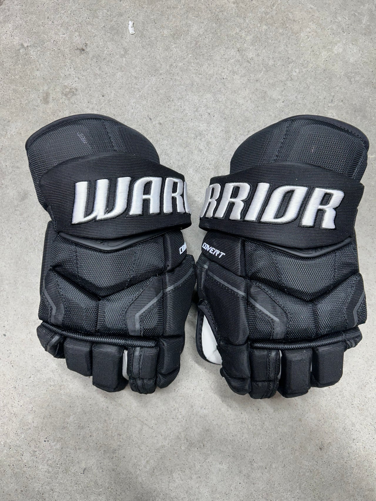 15” Warrior Covert Pro QRE Hockey Gloves (New) Dallas Stars