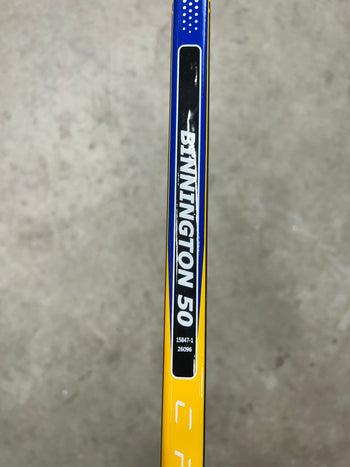 Left Hand 25.5” True 9X3 Catalyst JORDAN BINNINGTON Pro Stock NHL Goalie Stick