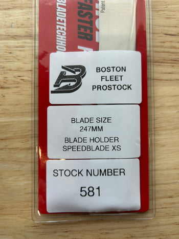 247mm BladeTech (Fits CCM XS) Step Black Steel Equivalent Boston Fleet Pro Stock