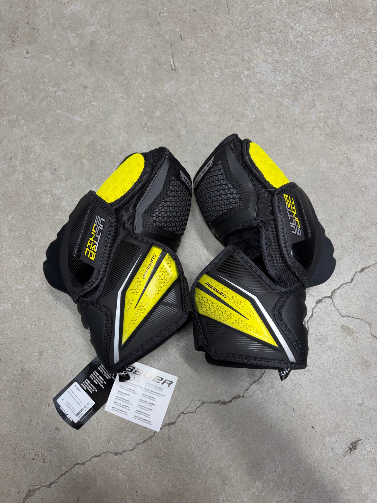 Bauer Supreme Ultrasonic Senior Medium Elbow Pads (New) Pro Stock