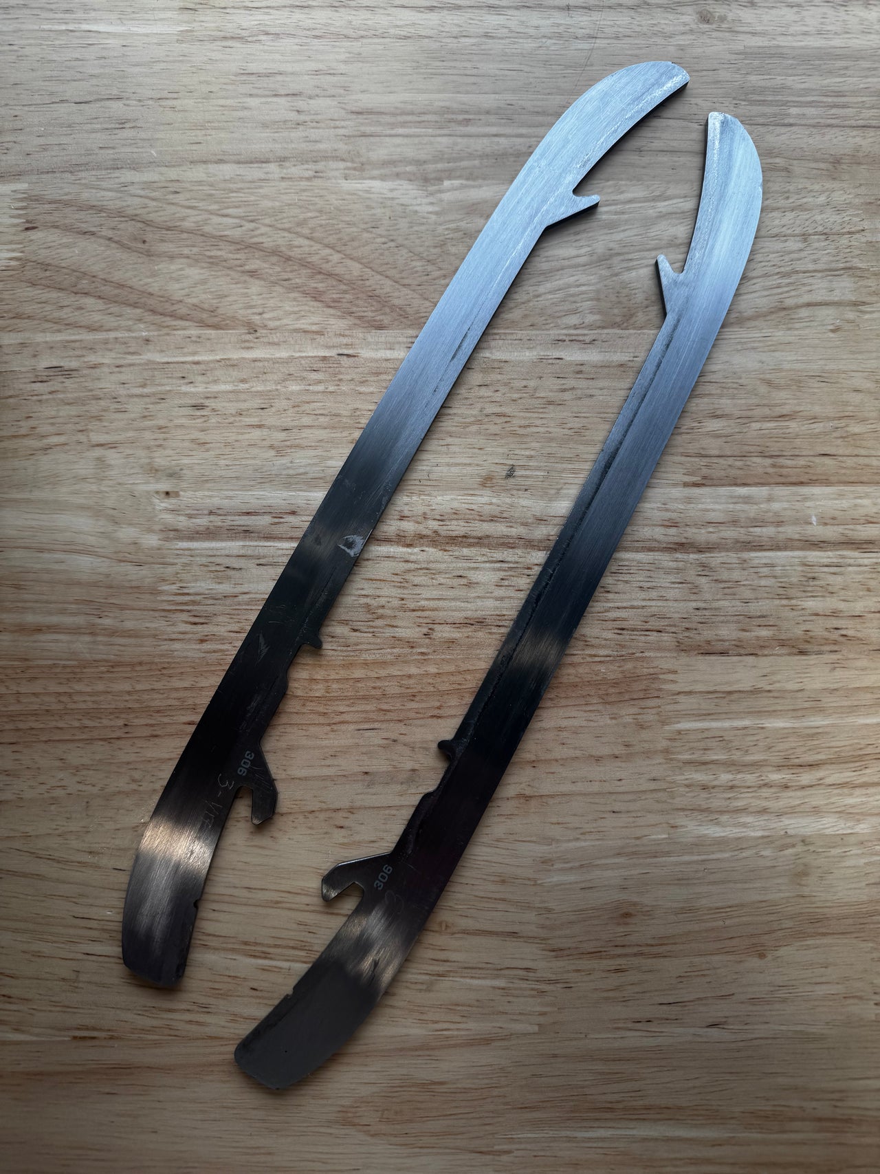 306mm Bauer LS2 NHL Pro Stock Used Steel (Blade/Runner)