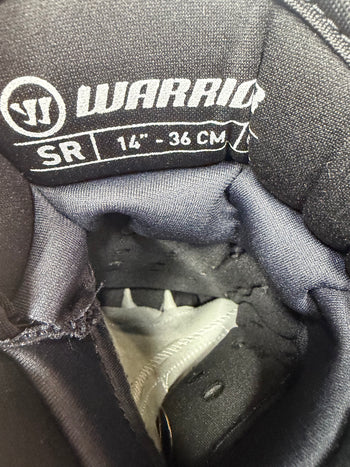 14” Warrior Covert Pro QRE Hockey Gloves (New) NHL Pro Stock
