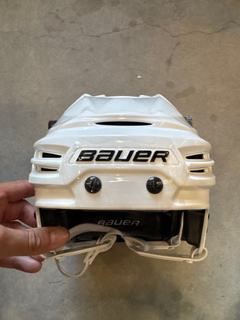 Small Bauer React 100 White Montreal Canadiens Helmet New