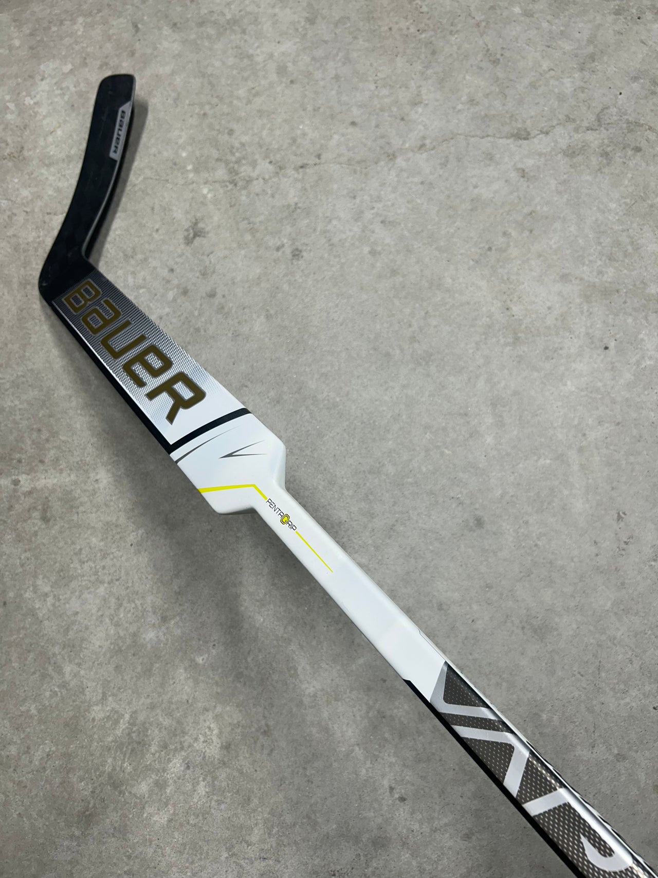 Full Right 25” Bauer Vapor Hyperlite Goalie Stick New - LOGAN THOMPSON - NHL