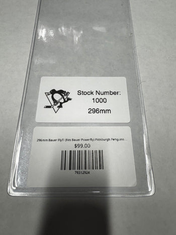 296mm Bauer FlyTi (Fits Bauer Powerfly) Pittsburgh Penguins Pro Stock (Used)