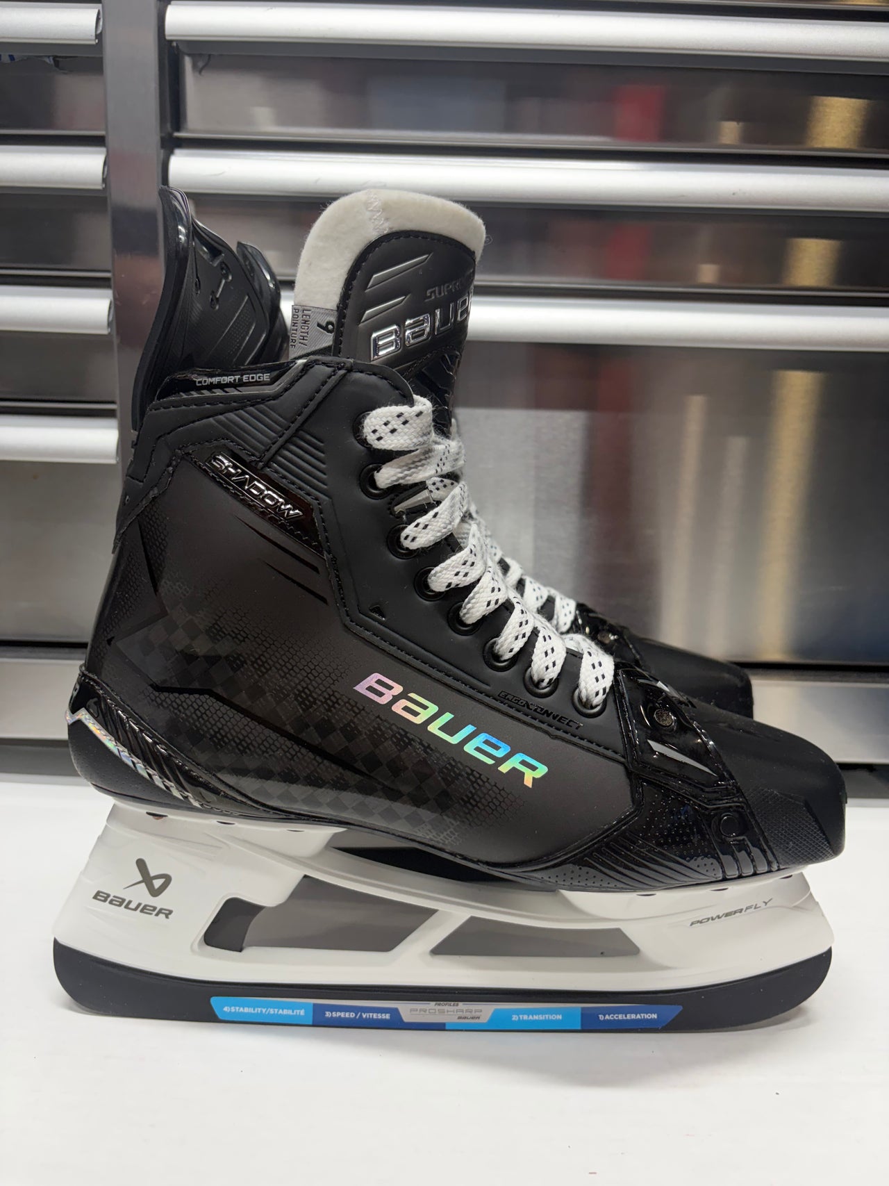 Bauer Shadow Skate Size 9 FIT 3 (New) NCAA Pro Stock