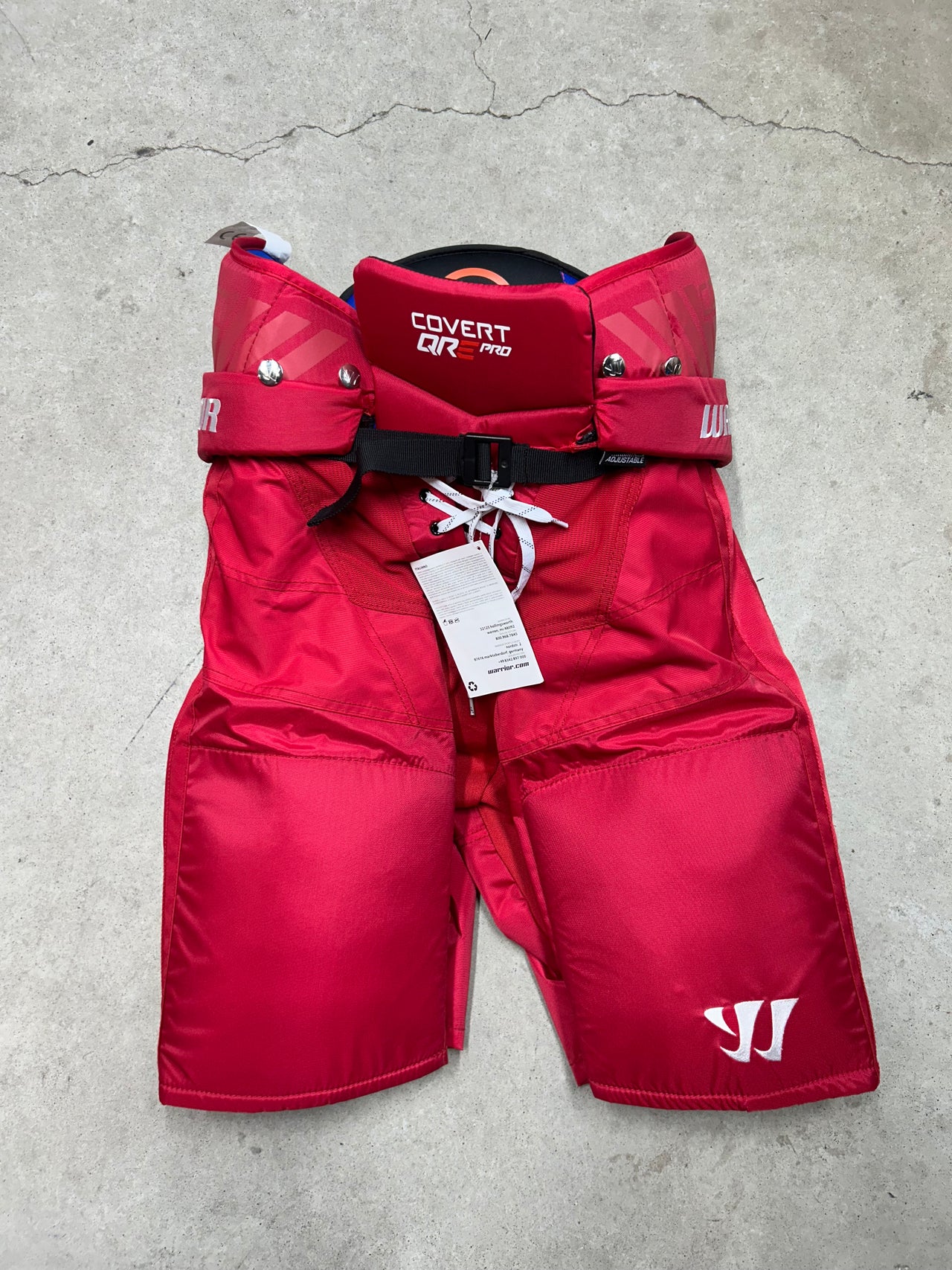 Large Warrior Covert QRE Pro Hockey Pants (New) Hurricanes Pro Stock