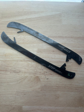 295mm CCM BLACK STEP STEEL Montreal Canadians Pro Stock Blade/Runner (Used)