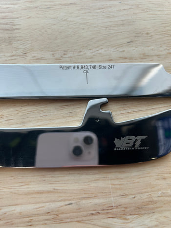247mm BladeTech (Fits CCM XS) Step Black Steel Equivalent Montreal Victoire Pro Stock