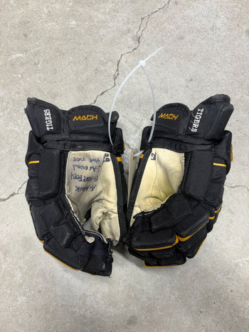 13” Bauer Mach Gloves NCAA Colorado College ￼ Pro Stock