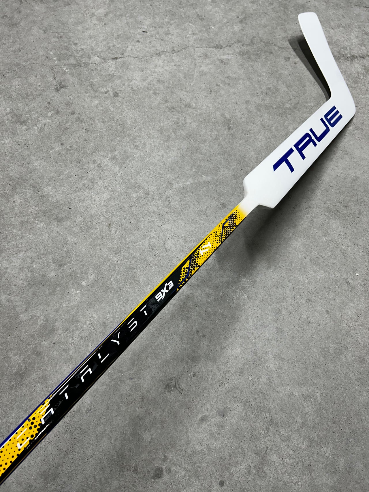 Left Hand 25.5” True 9X3 Catalyst JORDAN BINNINGTON Pro Stock NHL Goalie Stick