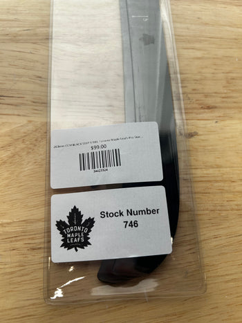 263mm CCM BLACK STEP STEEL Toronto Maple Leafs Pro Stock (Blade/Runner)