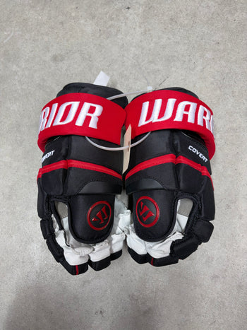 14” Warrior Covert Pro QRE Hockey Gloves (New) Carolina Hurricanes ￼