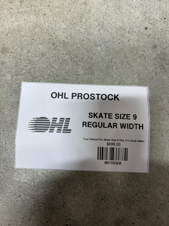 True Catalyst Pro Skate Size 9 OHL Pro Stock (New)