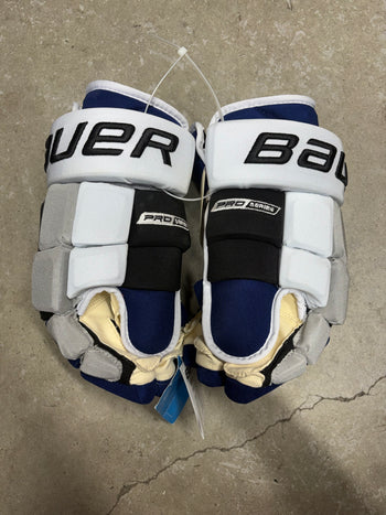 15” Bauer Pro Series Tampa Bay Lightning Gloves Pro Stock New