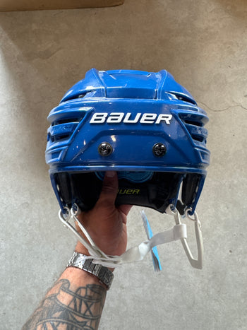 Small Bauer RE-AKT 150 Blue Toronto Maple Leafs Helmet New