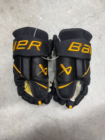 15” Bauer Vapor Hyperlite Gloves NCAA Used