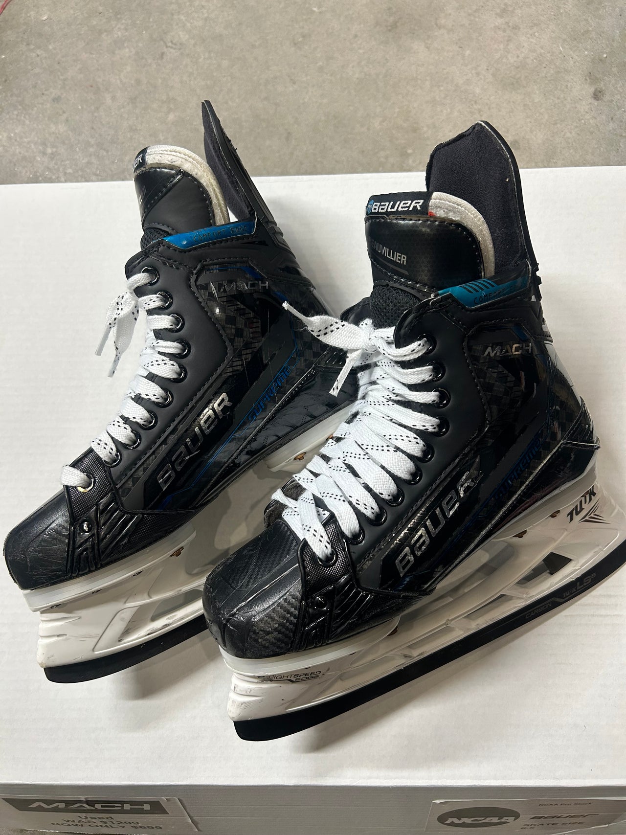 Bauer Supreme Mach Skate Size 6.5 PWHL Pro Stock (Used)
