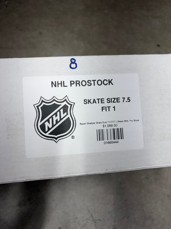 Bauer Shadow Skate Size 7.5 FIT 1 (New) NHL Pro Stock
