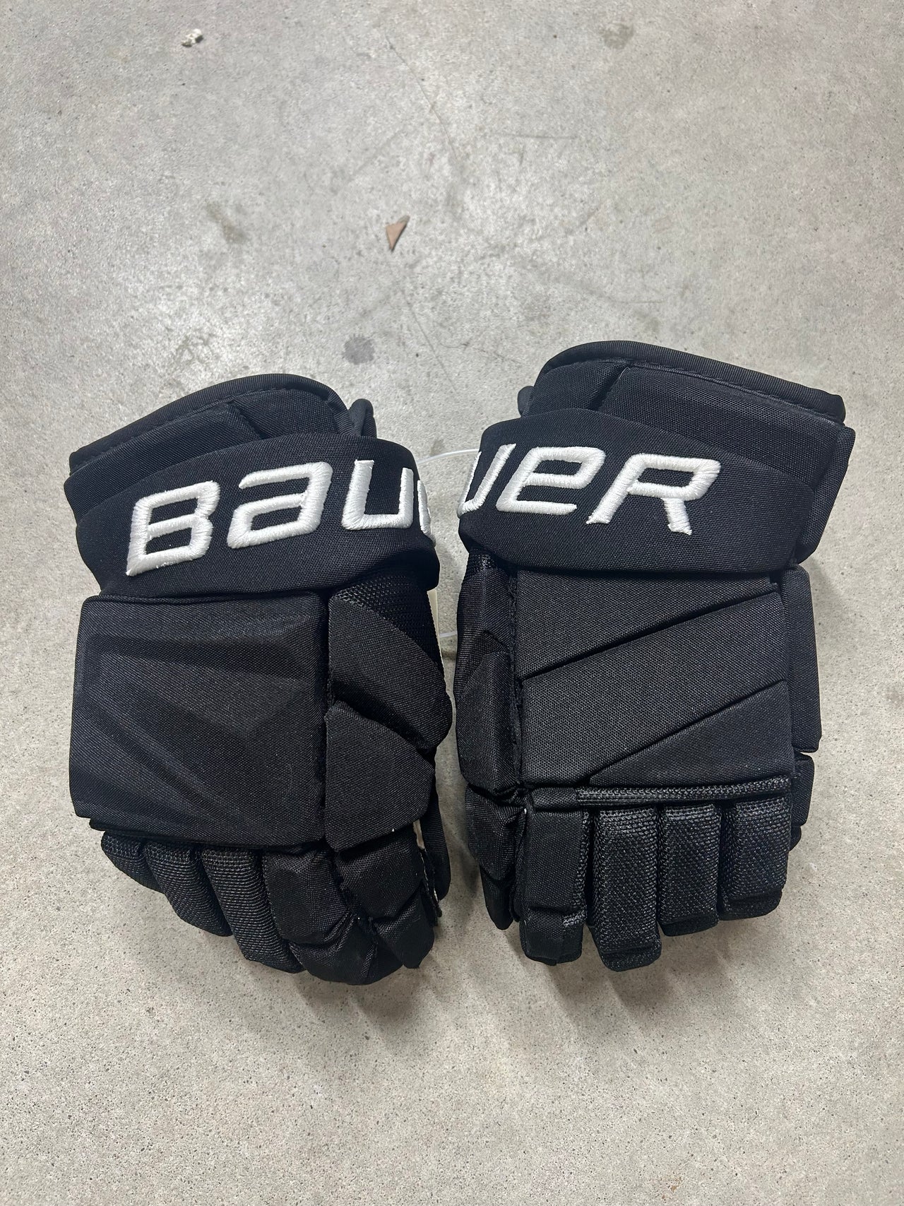 14” Bauer Vapor Hyperlite Gloves Dallas Stars Pro Stock Game New